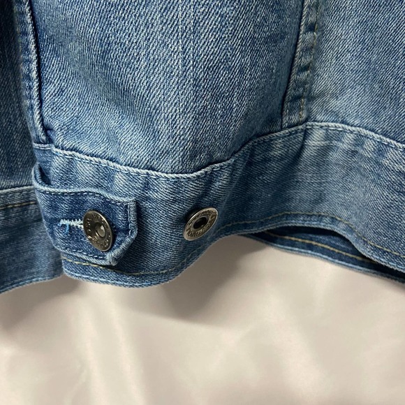 SP Collection South Pole Jacket Denim Distressed Button Up XL Vintage - Picture 9 of 13